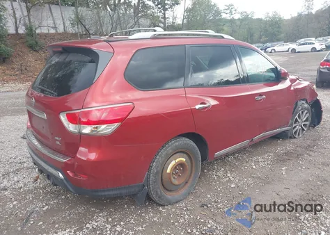 2013 Nissan Pathfinder Sl z USA, uszkodzony, nr VIN 5N1AR2MM9DC688017